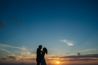 ロマンチックなサンセットフォト♪♪