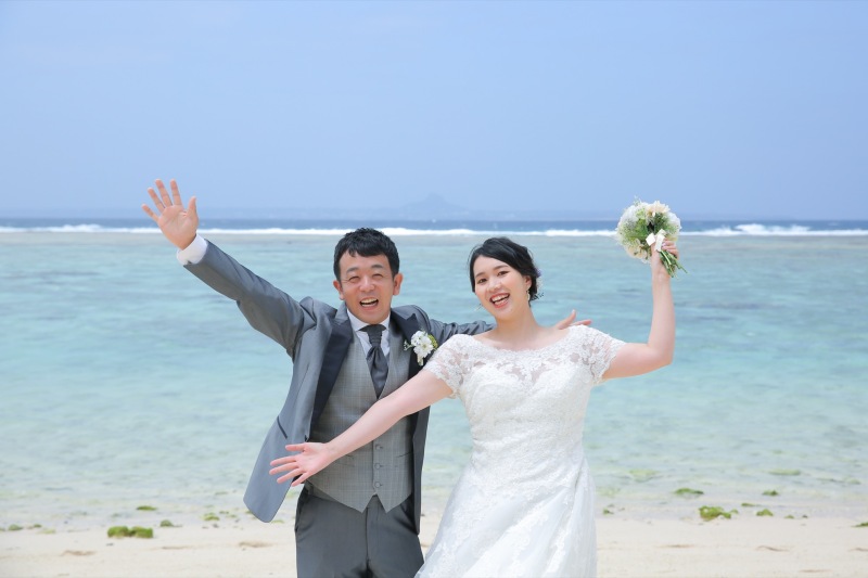 瀬底ビーチ撮影♪