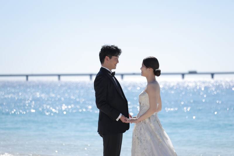 Blue Sky and Blue Sea