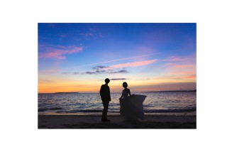 大人気♪夕日撮影