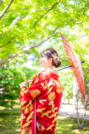 【02】和の雰囲気を大切にしたい方へ 紅葉山庭園でのウェディングフォトを紹介