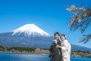 ６章　前撮りスポットに迷ったら、田貫湖のウェディングフォトをチェック！