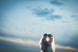 【02】三保の松原でのフォトウェディング【富士山と海】