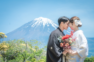 全国からのフォトウエディングに、静岡の「特別な景色」を。