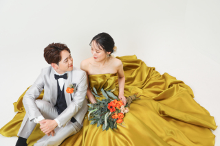 【カラードレスご紹介】夏らしいビタミンカラー！