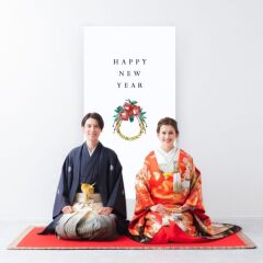 \今だけ最大半額/年賀状作成にもおすすめ!スタジオ前撮りキャンペーン