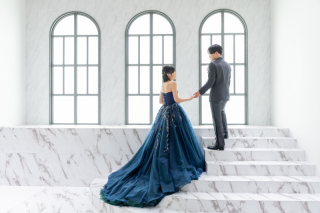 【カラードレスご紹介】ブルードレス