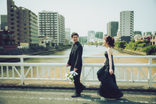 【人気沸騰中】街ロケフォトウエディング