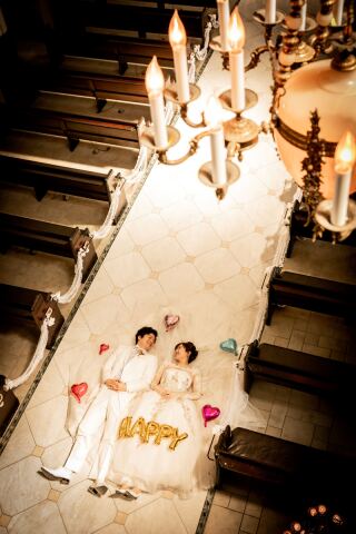 ハートに囲まれた一枚♡