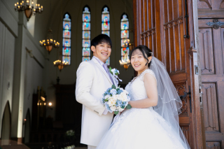 おふたりの笑顔が素敵な１枚・・・*