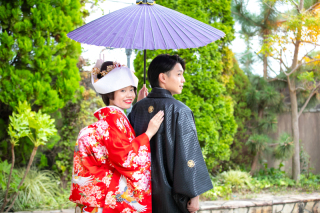 和装でのフォトウェディング・・・*