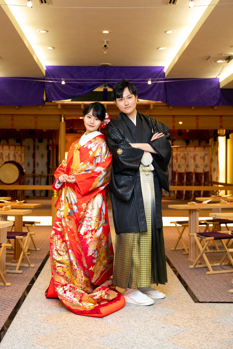 結婚式と言えばお着物!という方も*