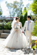 ガーデンでの撮影♪