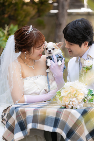 大切なペットとのお写真も♪