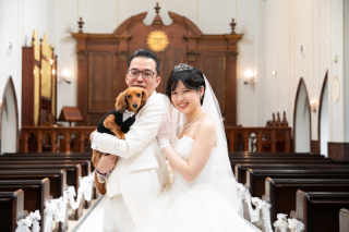 大切なペットとの撮影も・・・♪