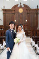 アンティークの調度品を背景に♪