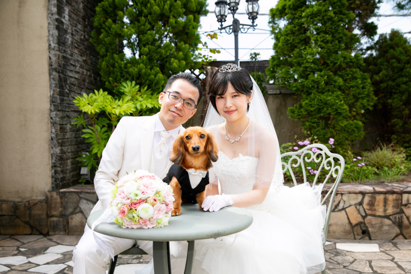 大切なペットとのお写真も♡