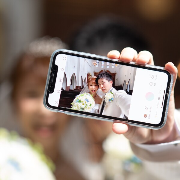 スマートフォンも撮影OK！