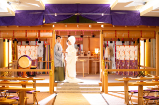 御神殿での撮影・・・*