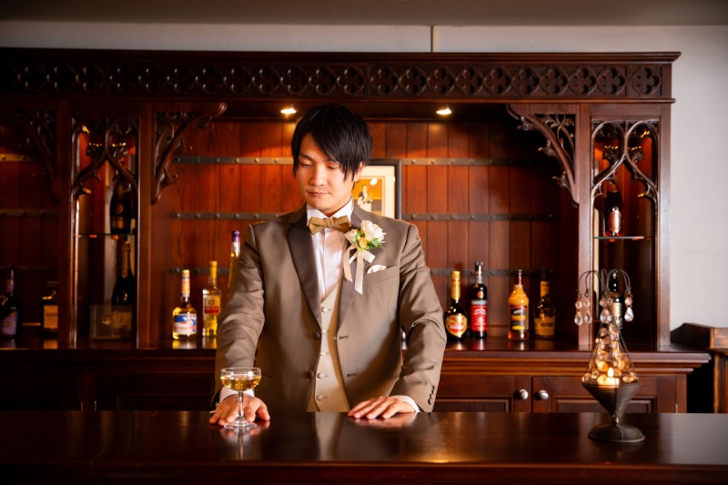 BARでの撮影・・・*
