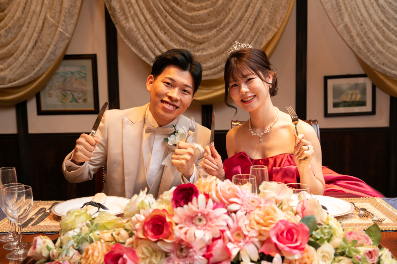 パーティー会場でのお写真♡