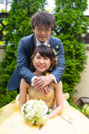 チャペル前のガーデン・・・*