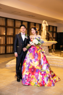 カラードレスもとっても人気なんです♡