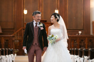 おふたりだけのバージンロード♡