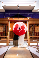 和装&times;番傘♡