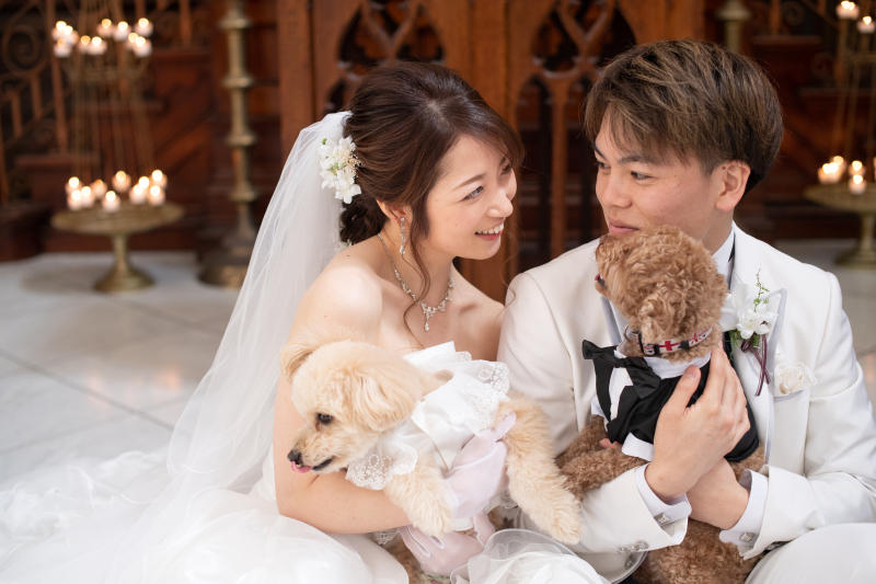 愛犬ちゃんとお写真撮影を♪