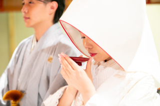 白無垢での本格的な一枚・・・*
