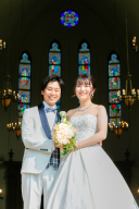 ステンドグラス・・・*