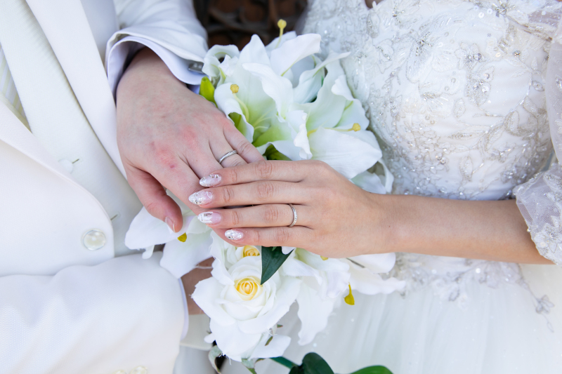 結婚指輪のお写真も☆