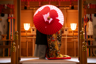 番傘ショット・・・*