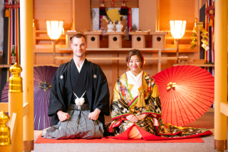 出雲大社分祀の御神殿・・・*