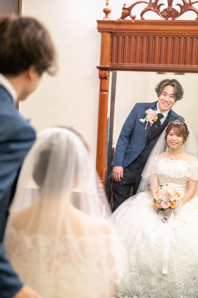お支度部屋でのお写真も♡
