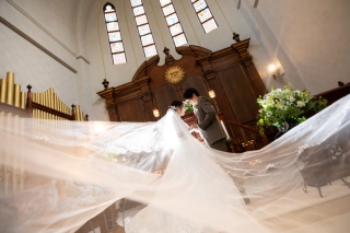 純白のベール・・・*