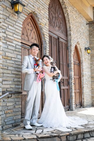 ペットと一緒の撮影も♪