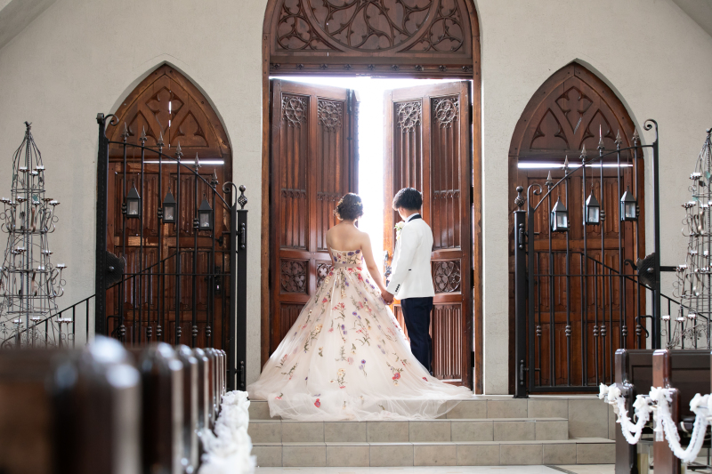 おふたりで扉を開いて・・・*