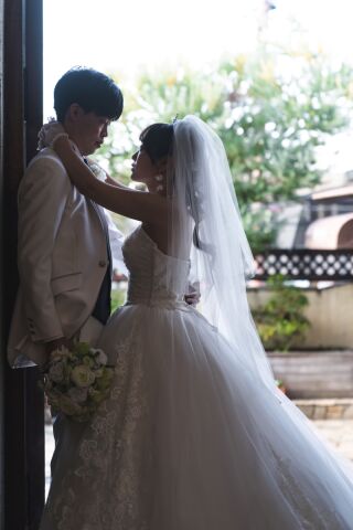 おふたりらしい一枚・・・♪