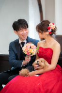 大切なペットとの撮影・・・♪