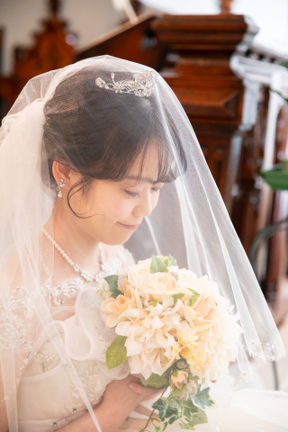 ご新婦様のソロショット♡