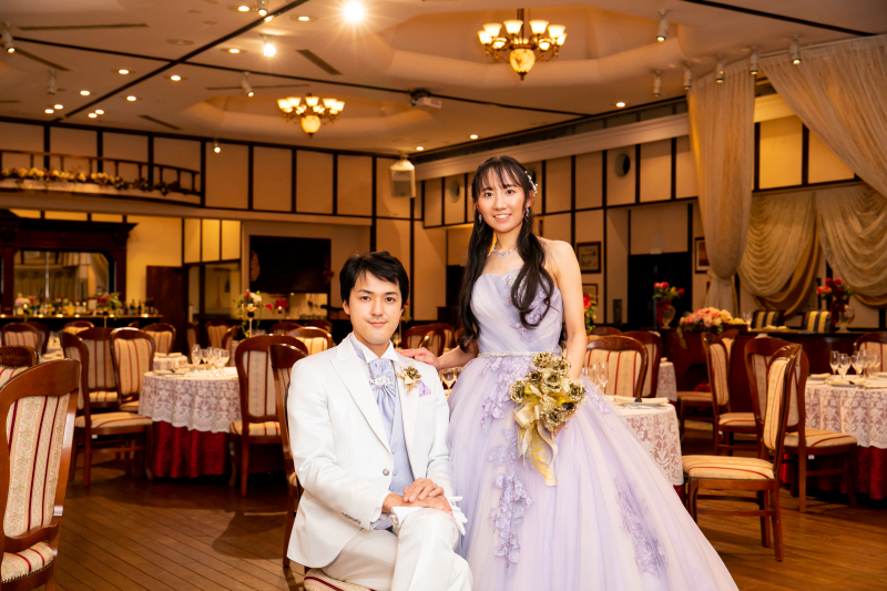 パーティー会場でのお写真♡