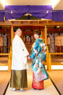 御神殿でのフォトウェディング♪