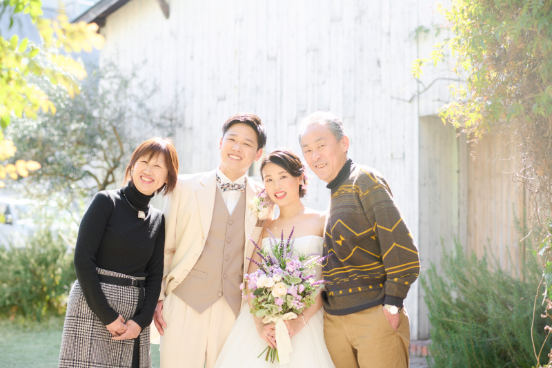 ご家族やご友人とカジュアルウエディング♪