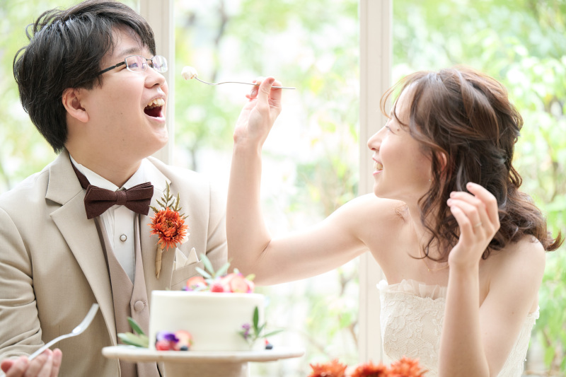 お式をされない二人には…
