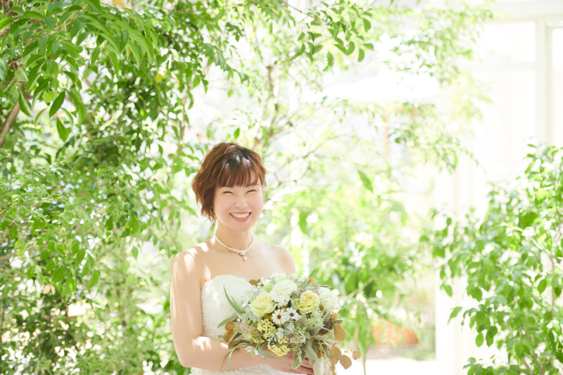 一年中グリーンを背景に撮影できちゃう♪