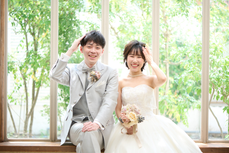 無料カウンセリングではお衣装のご試着も可能です♪
