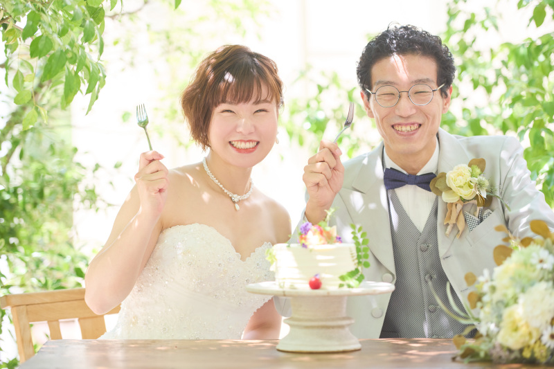 ファーストバイトのケーキは併設レストランでオーダー可能ですょ〜＾＾♪