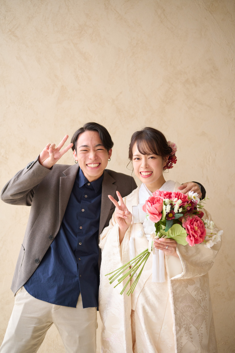 小物のお持ち込みでお二人らしさUP！